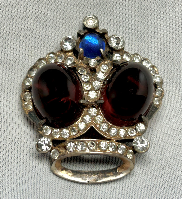UNS42 silver crown pin